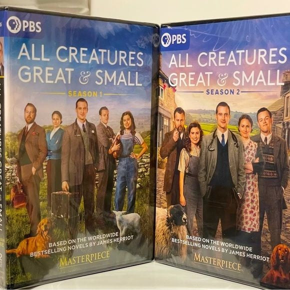 All Creatures Great & Small Season 1 & 2 Preowned DVDs BBC Masterpiece