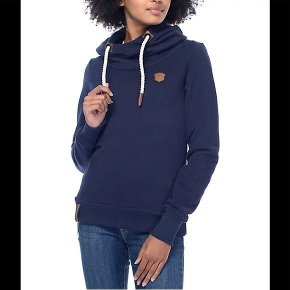 Naketano Brave New World Navy Pullover Hoodie