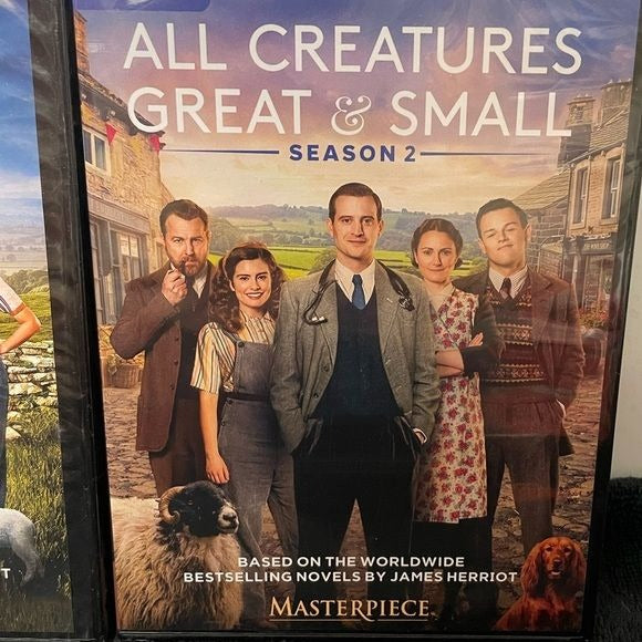 All Creatures Great & Small Season 1 & 2 Preowned DVDs BBC Masterpiece
