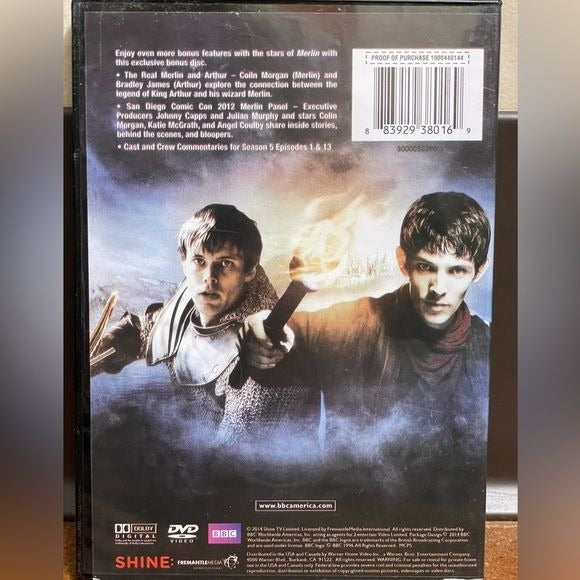 The Adventures of Merlin Complete Preowned Series with Bonus Disc