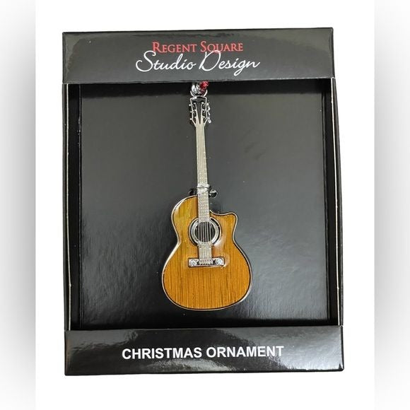 Guitar Ornament by Regent Square Studio Design Great for Musicians/Music Lovers