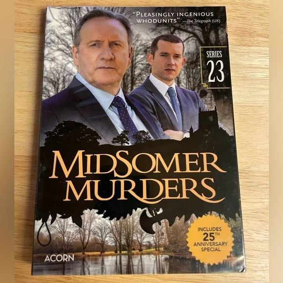 Midsomer Murders Brand New Series 23 DVD Which Includes 4 Bonus Mysteries