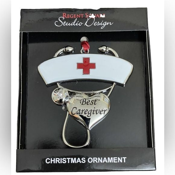 “Best Caregiver” Christmas Ornament for the Amazing Healthcare Teams