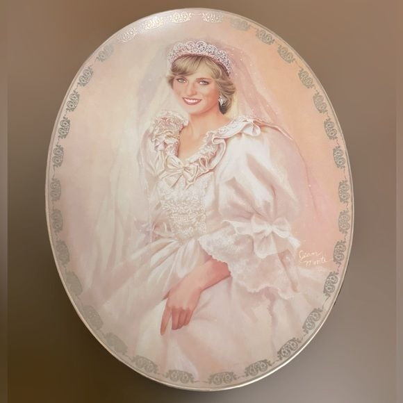 Princess Diana Queen of Our Hearts “The People’s Princess” Collectible Plate