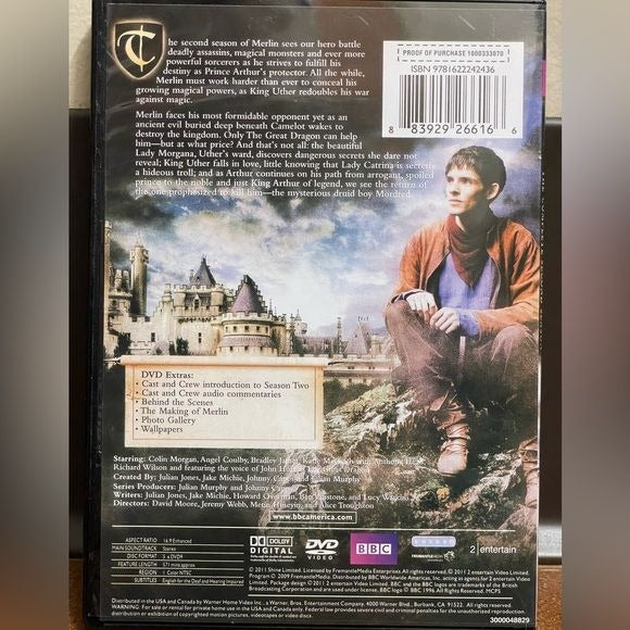 The Adventures of Merlin Complete Preowned Series with Bonus Disc